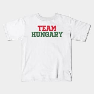 Team Hungary - Summer Olympics Kids T-Shirt